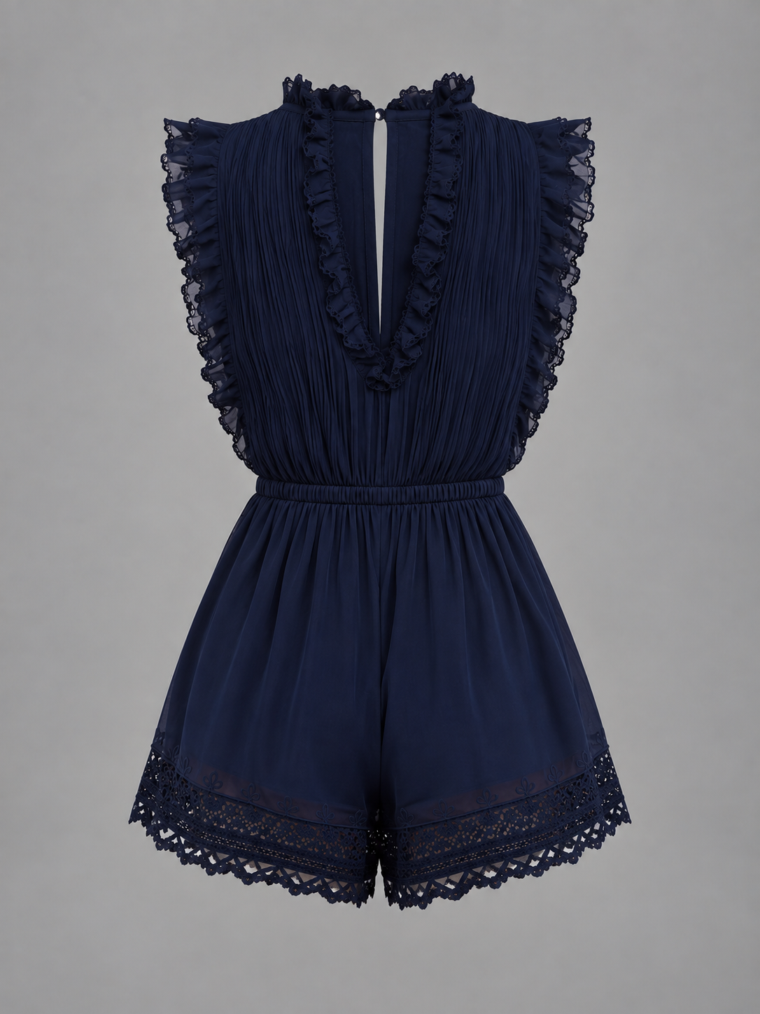 Mono Halter Plisado