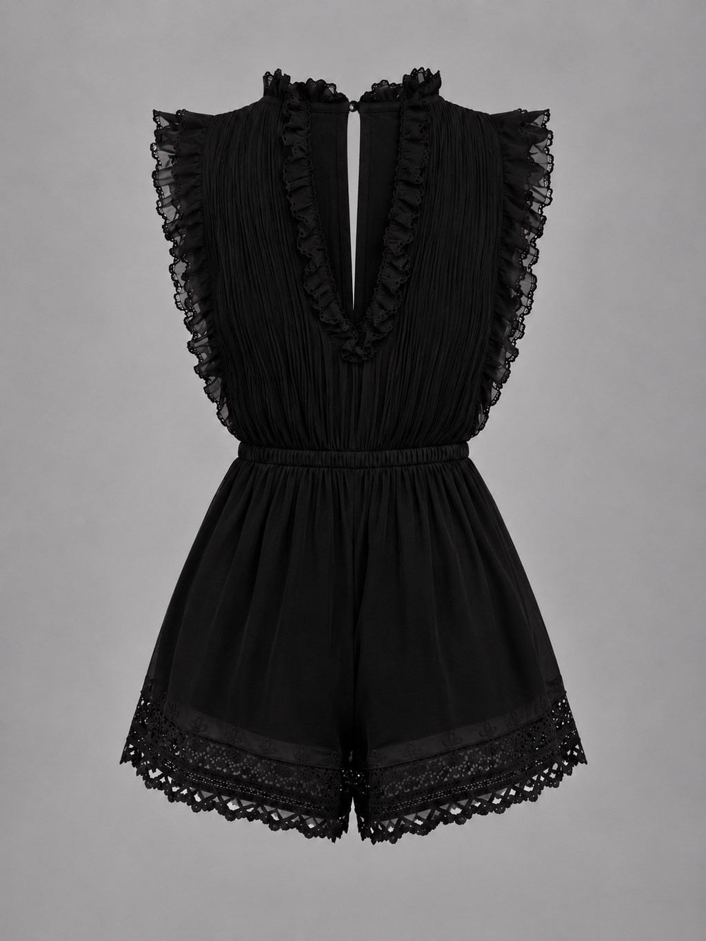 Mono Halter Plisado