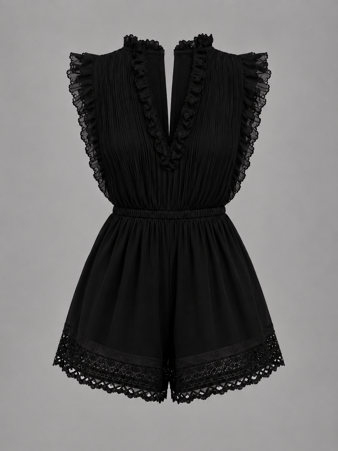 Mono Halter Plisado