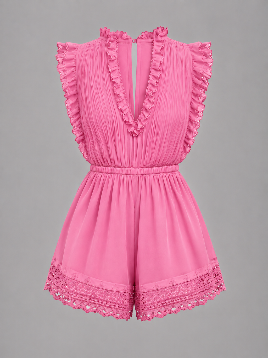 Mono Halter Plisado
