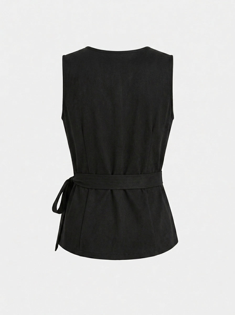 Blusa Cruzada Lino