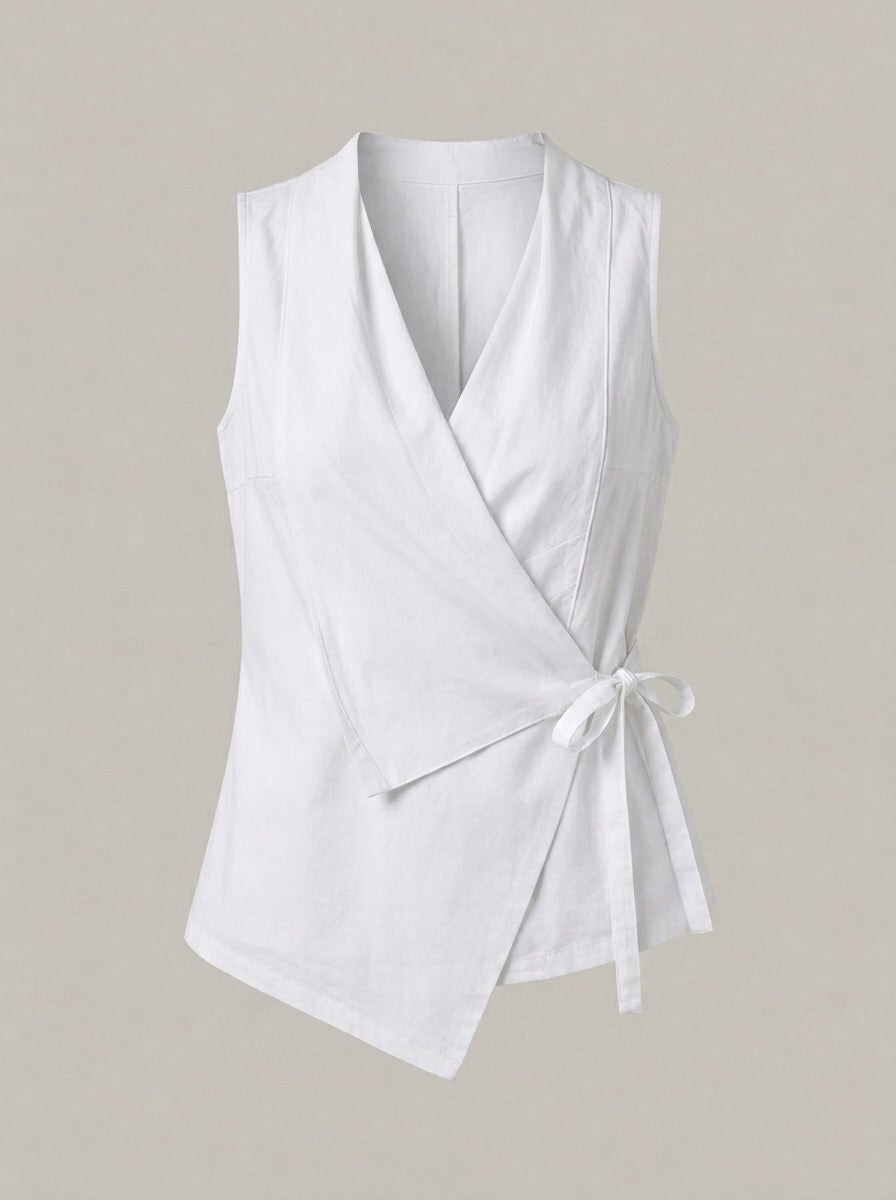 Blusa Cruzada Lino