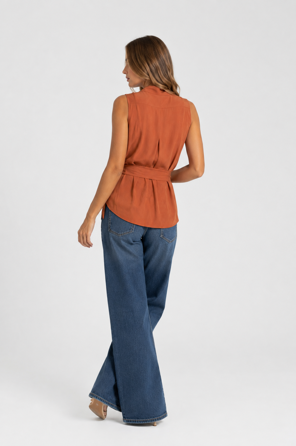 Blusa Cruzada Lino