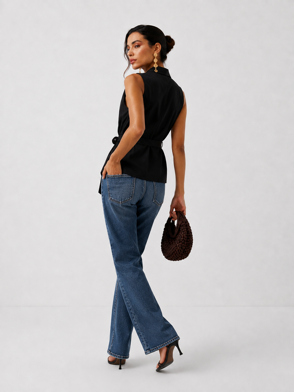Blusa Cruzada Lino