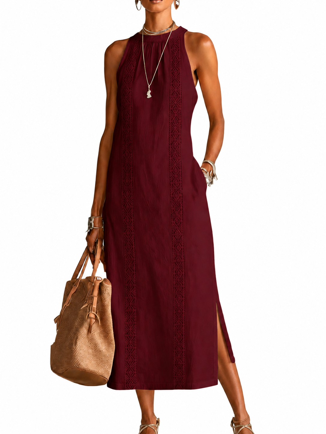 Vestido Lino Mónaco