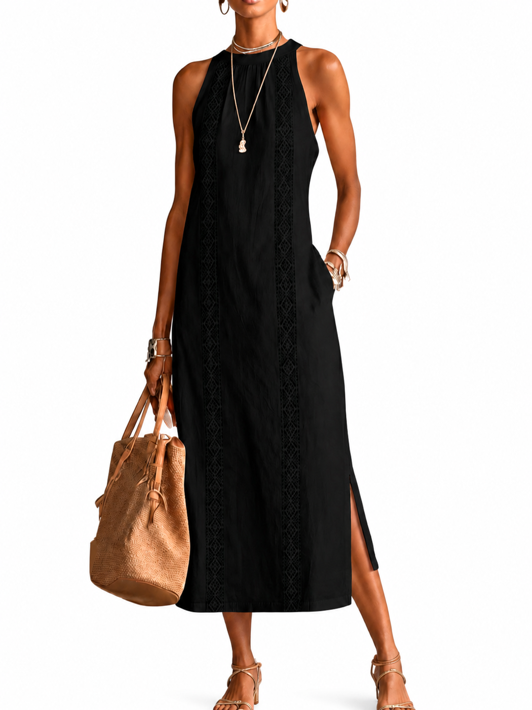 Vestido Lino Mónaco
