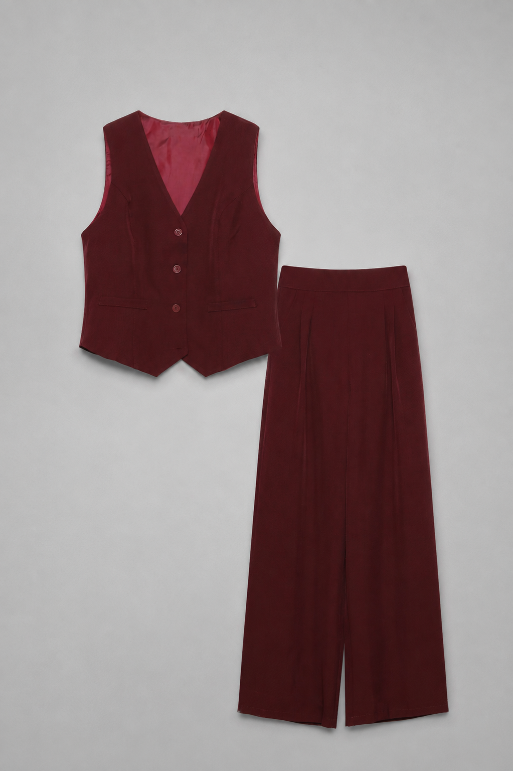 Conjunto Ébano Burdeos