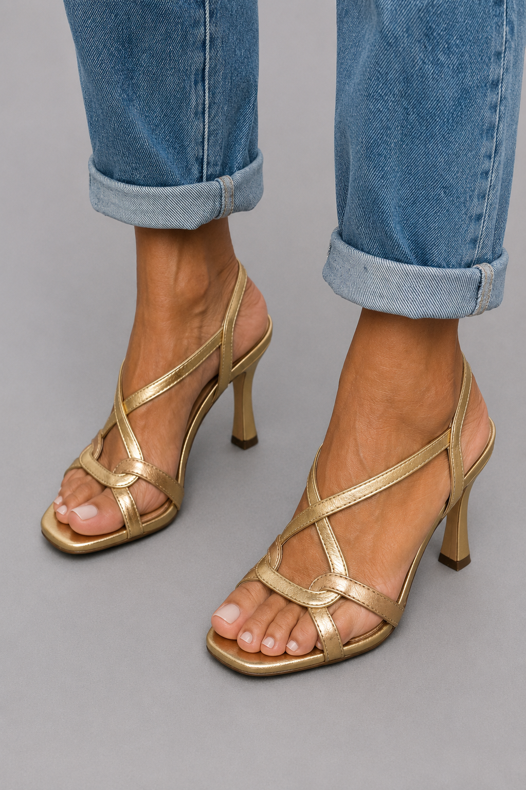 Tacón Strappy Olimpia