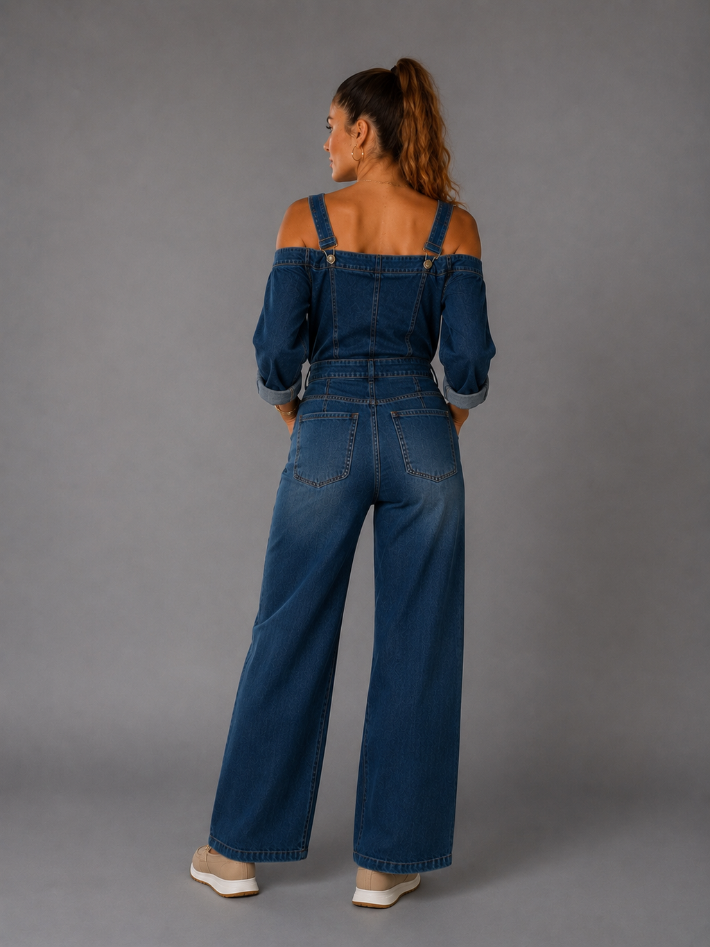 Mono Vaquero Off-Shoulder