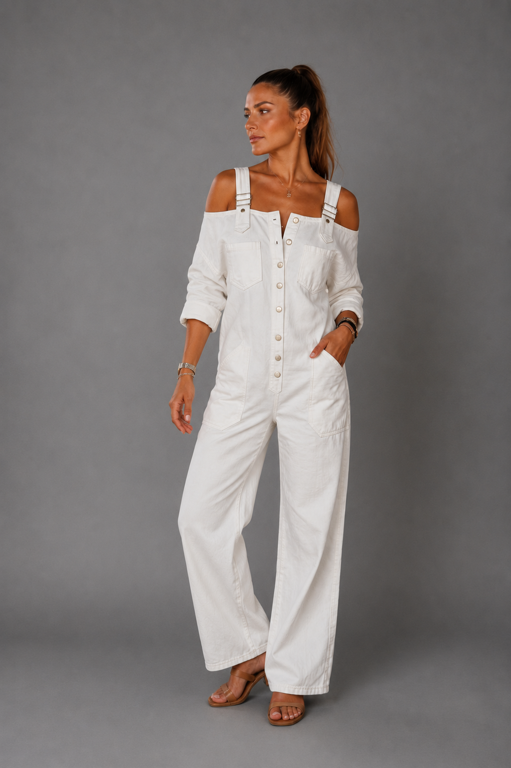 Mono Vaquero Off-Shoulder