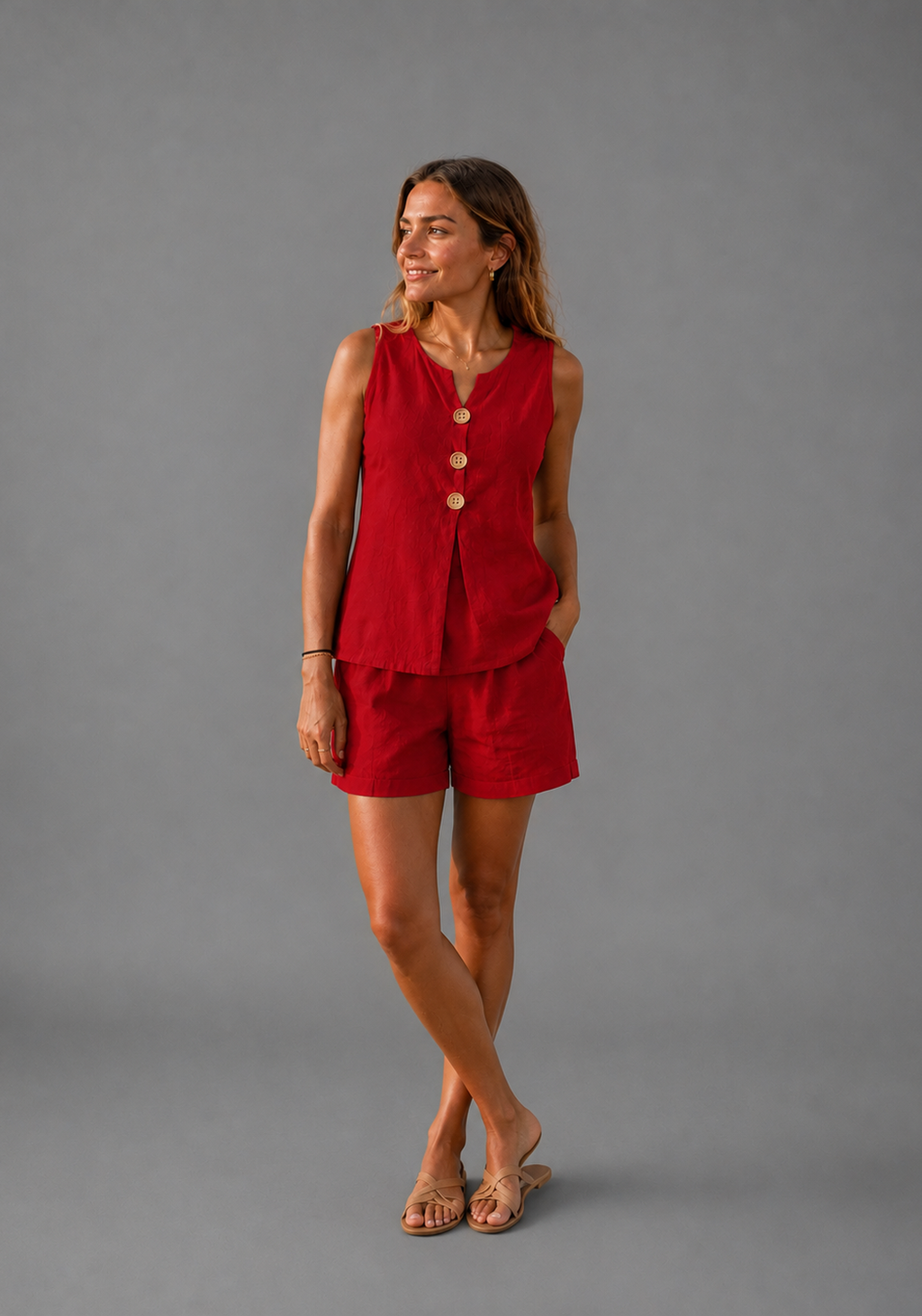 Conjunto Linen Casual