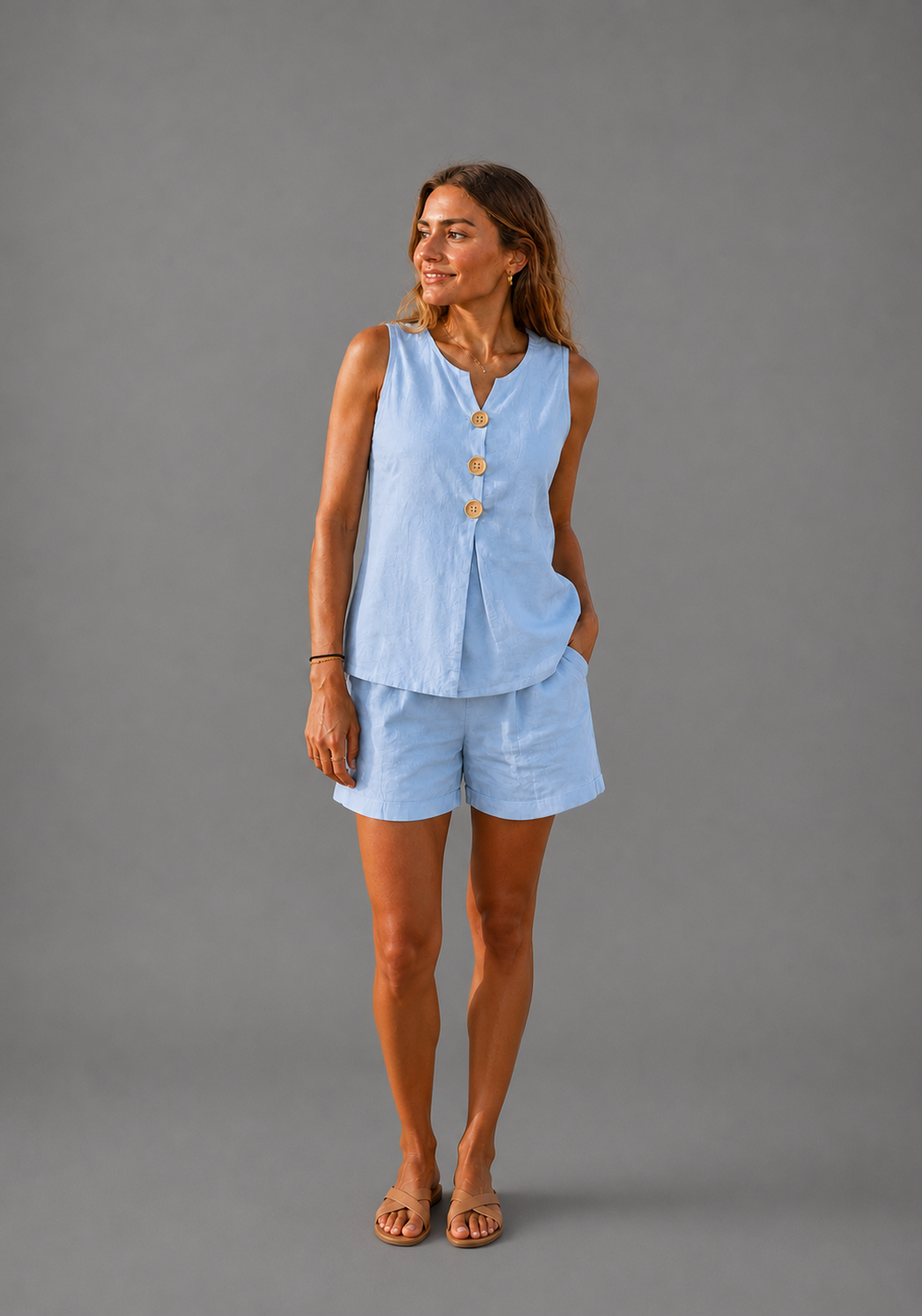 Conjunto Linen Casual