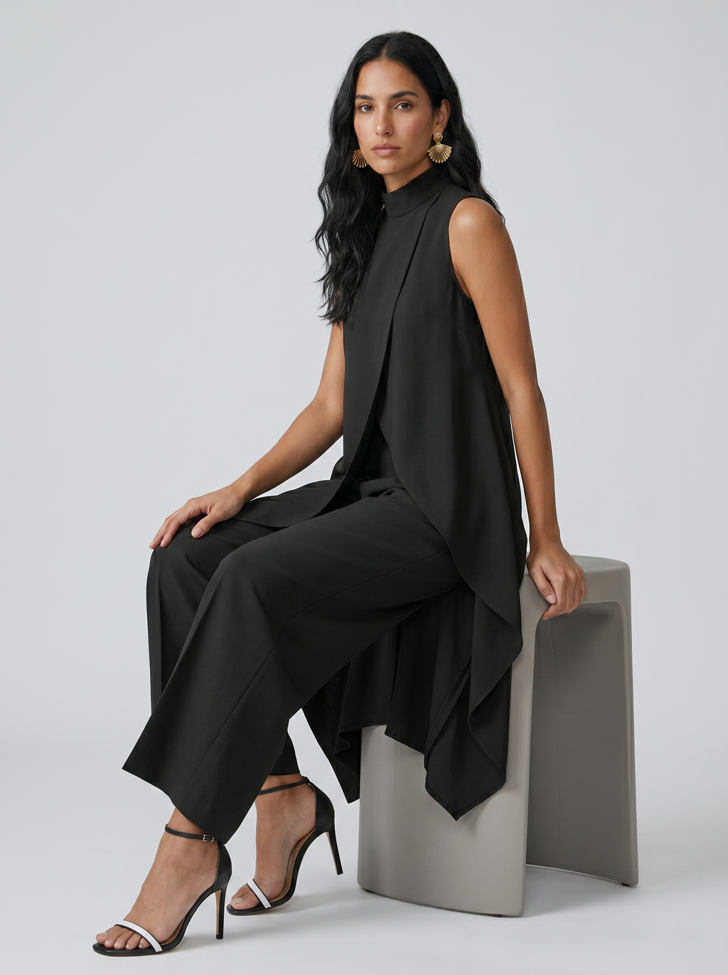 Montse Conjunto largo elegante