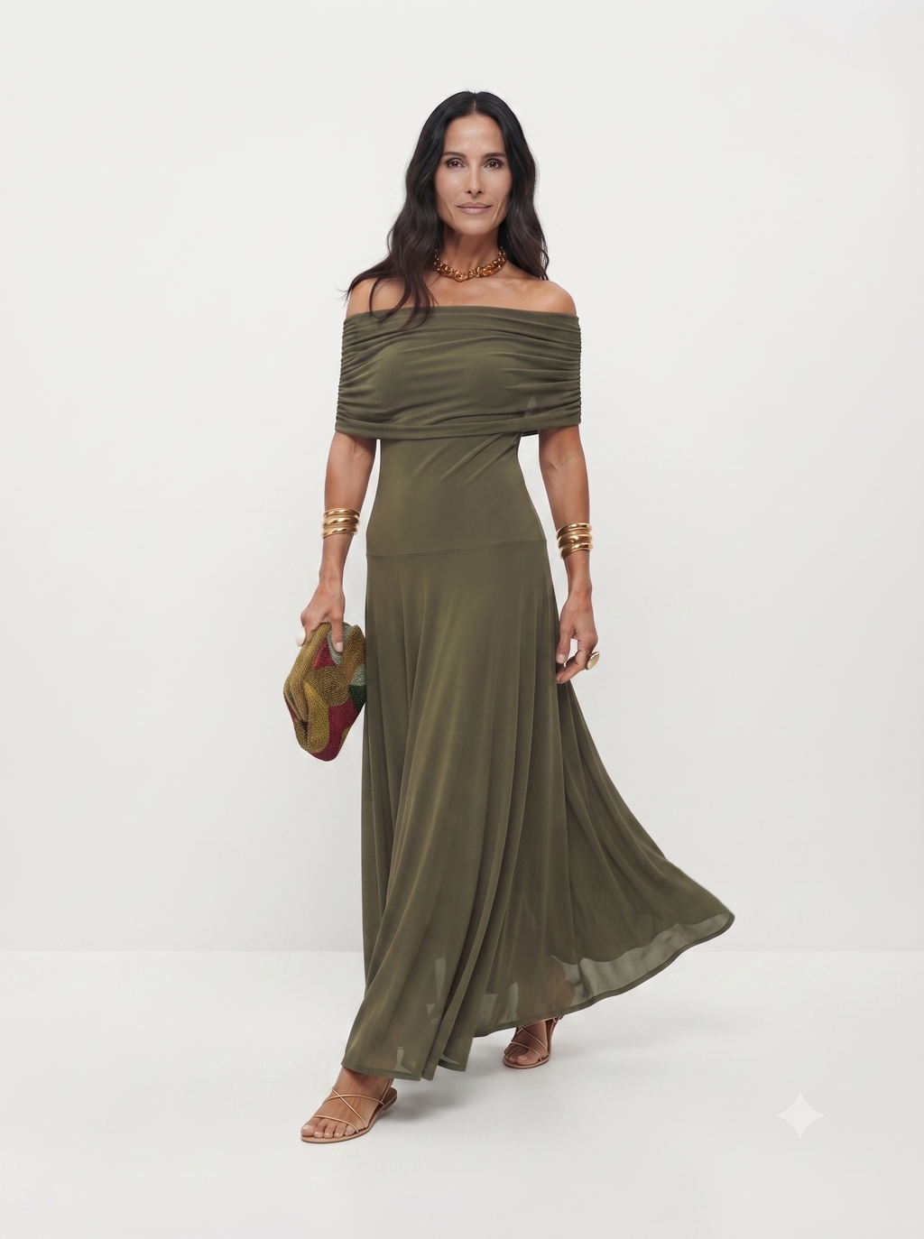 Elena | Vestido maxi elegante y sencillo