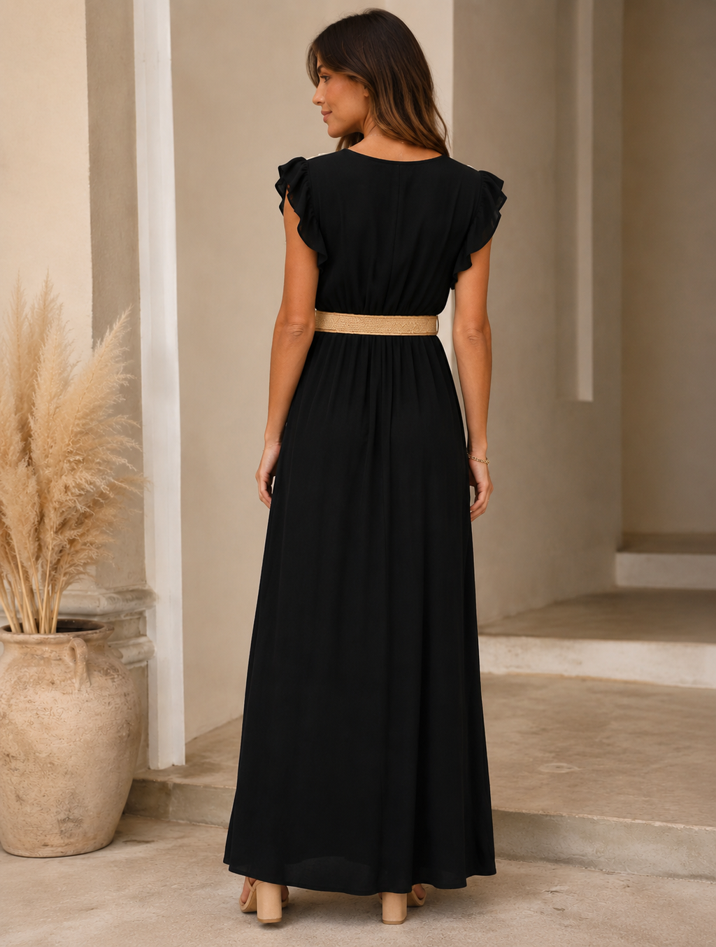 Vestido Negro  Luna