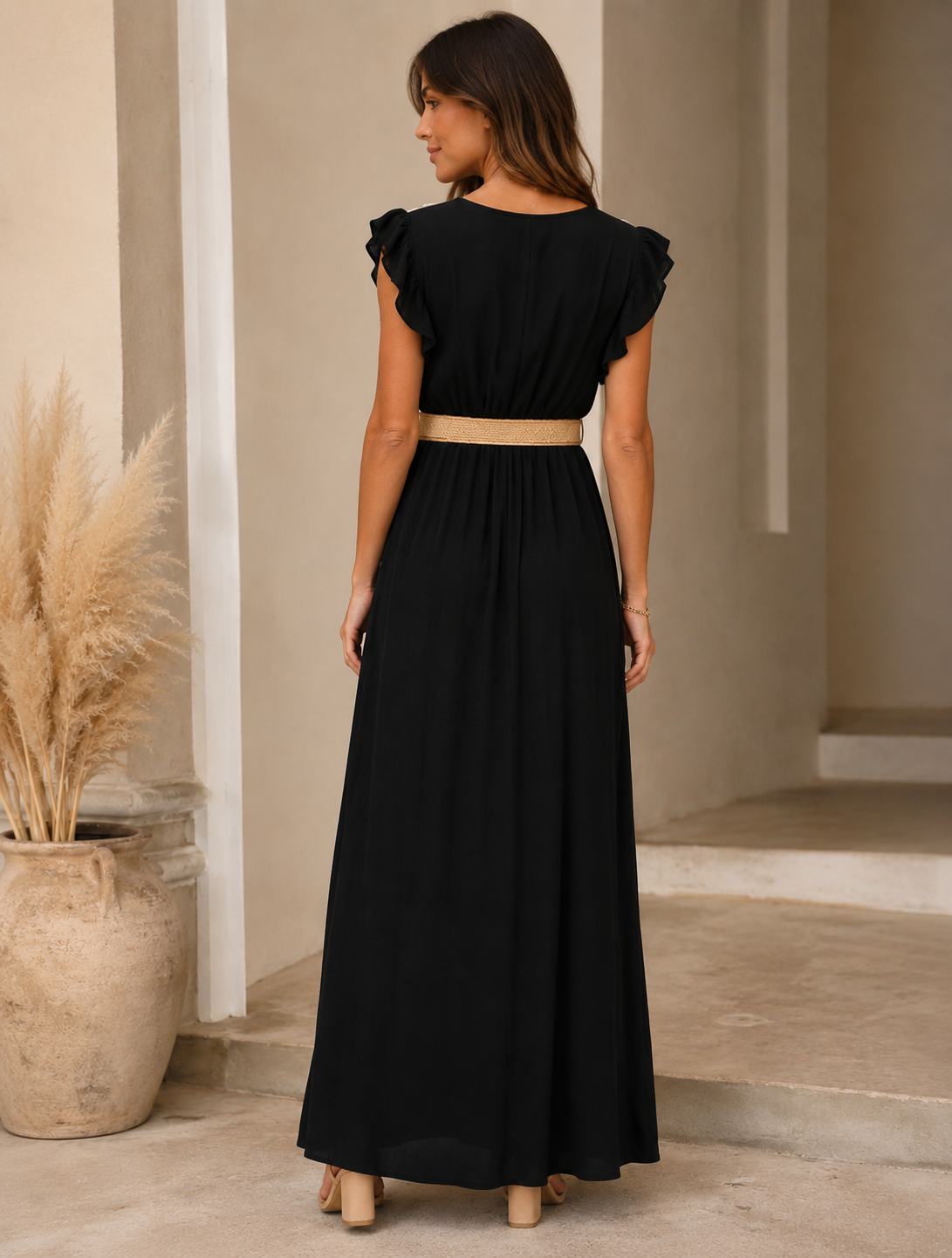 Vestido Negro  Luna