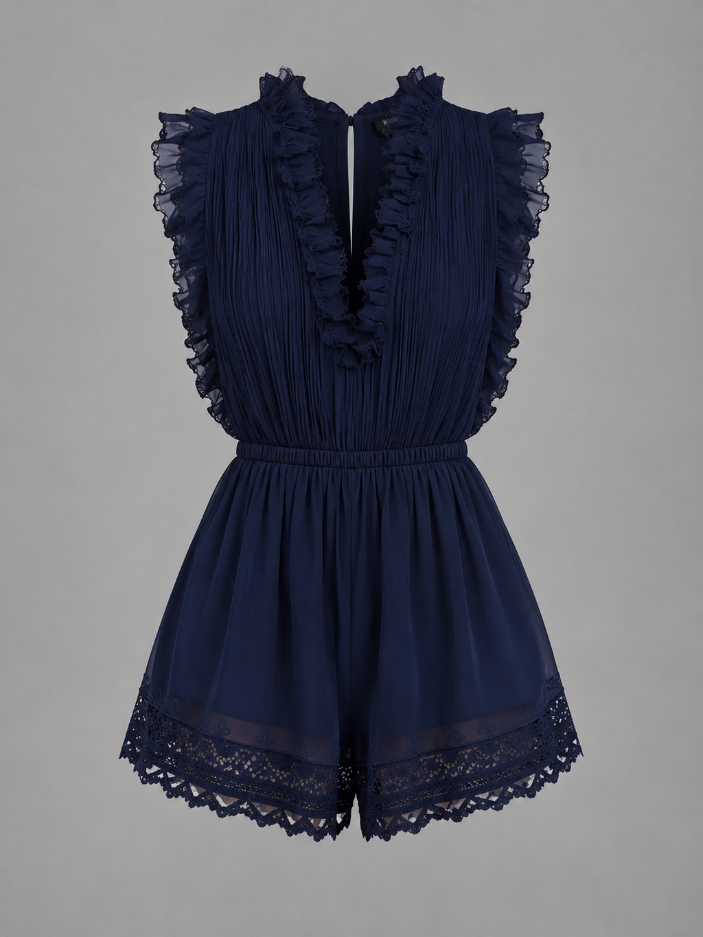 Mono Halter Plisado